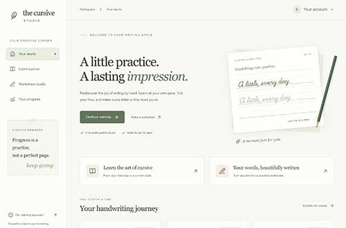 Cursive Generator